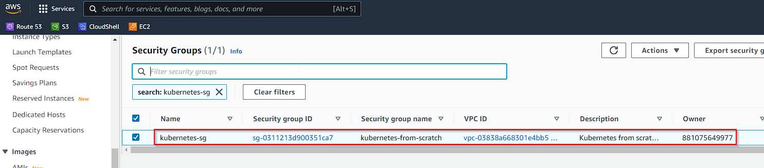 AWS Security Group