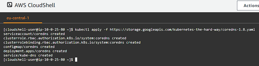 CloudShell Deploy Core DNS