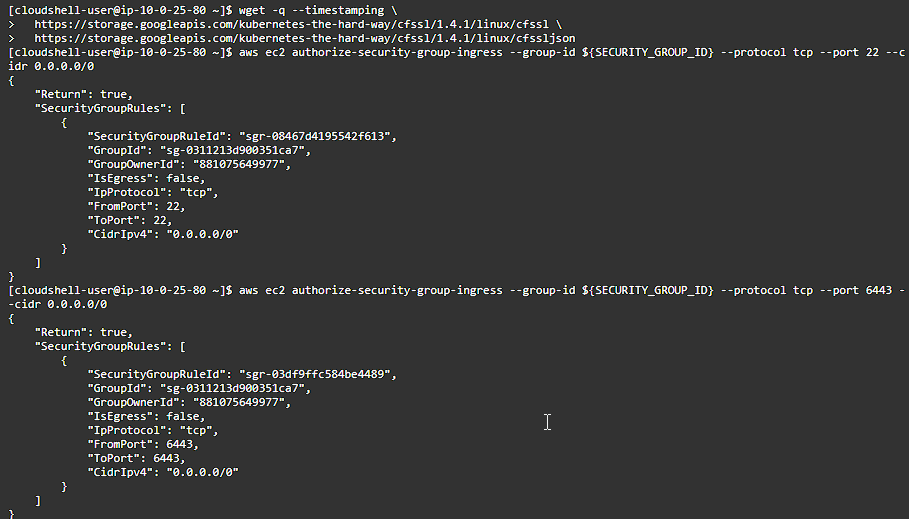 Security Group SSH Access