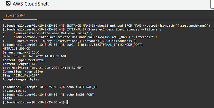CloudShell Service Test